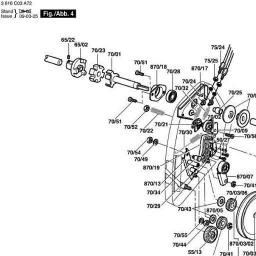 Classic 14L Drive Assembly Spares and Parts for Allett Classic