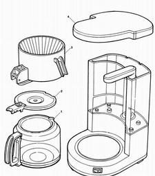 BLACK & DECKER DCM321 COFFEEMAKER (TYPE 1) Spare Parts