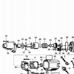 DW290 Type 1 Spares and Parts for DeWalt DW290 Impact Wrenches