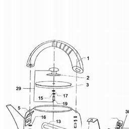 Black and best sale decker kettle parts