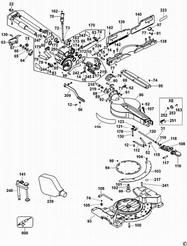 DW717 Type 1 Spares for DeWalt DW717 (Mitre Saws) - Power Tool Spares