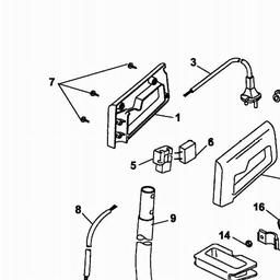 Handle Mtd003849 Spares For Wolf Garten Rq 250 Trimmer Power