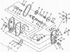 Gearbox Assembly FG761 0110 Spares and Parts for LawnFlite Pro