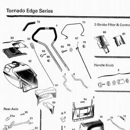 Victa tornado mower discount blades