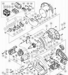 C18DBAL Spares and Parts for Hitachi C18DBAL Circular Saw