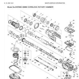 Makita rotary discount hammer drill parts