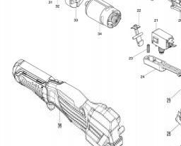 WR100D Spares and Parts for Makita WR100D (Impact Wrenches 